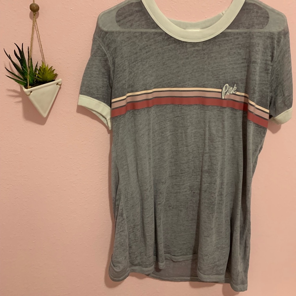 Pink Crew tee